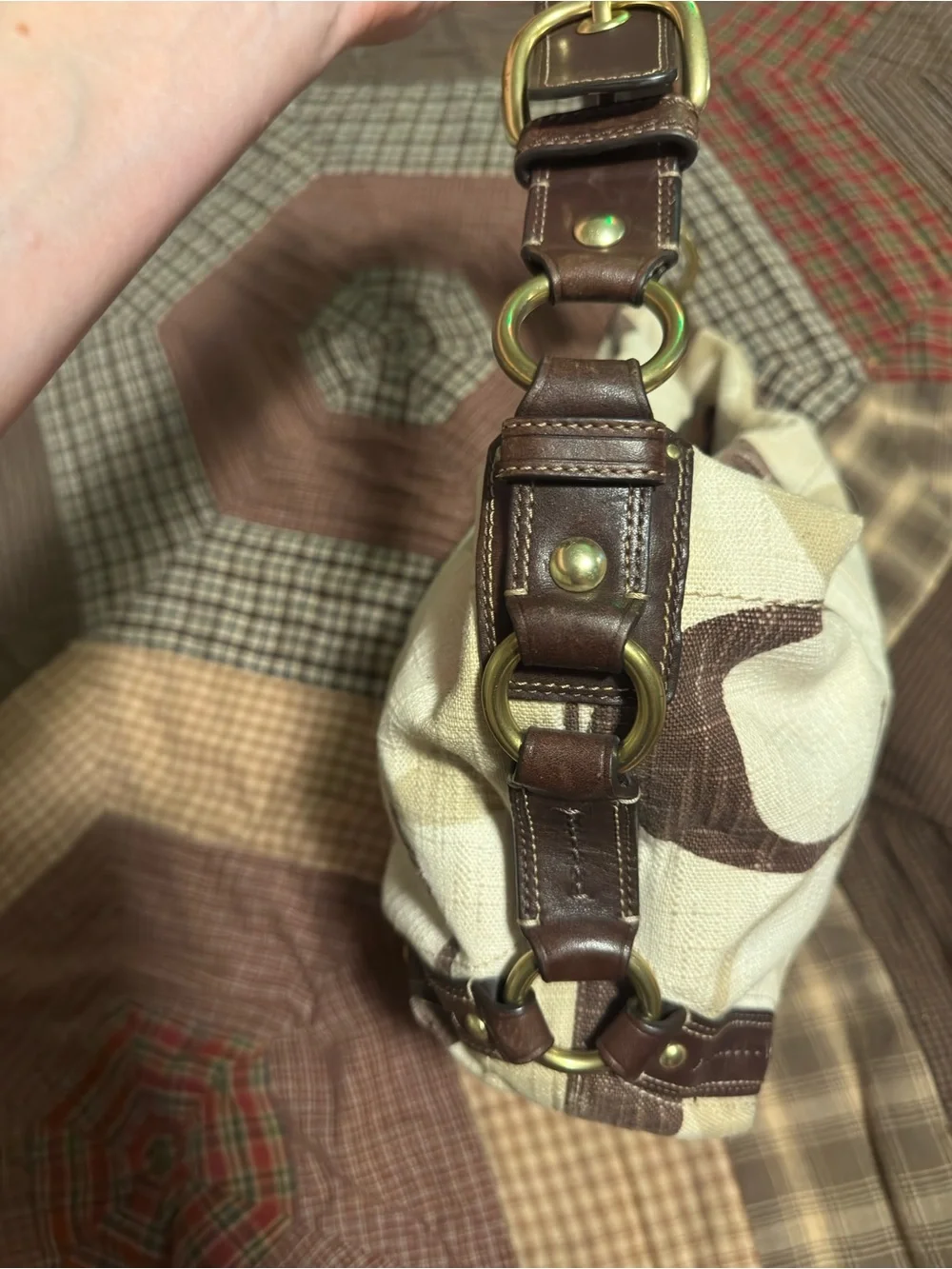 vintage coach carly bag